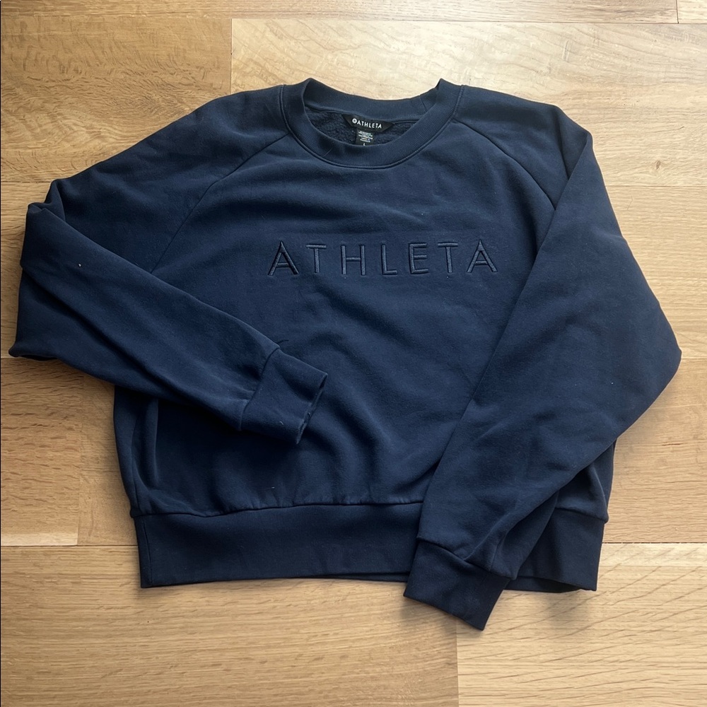 Athleta Men's Deep Blue Crewneck Sweater